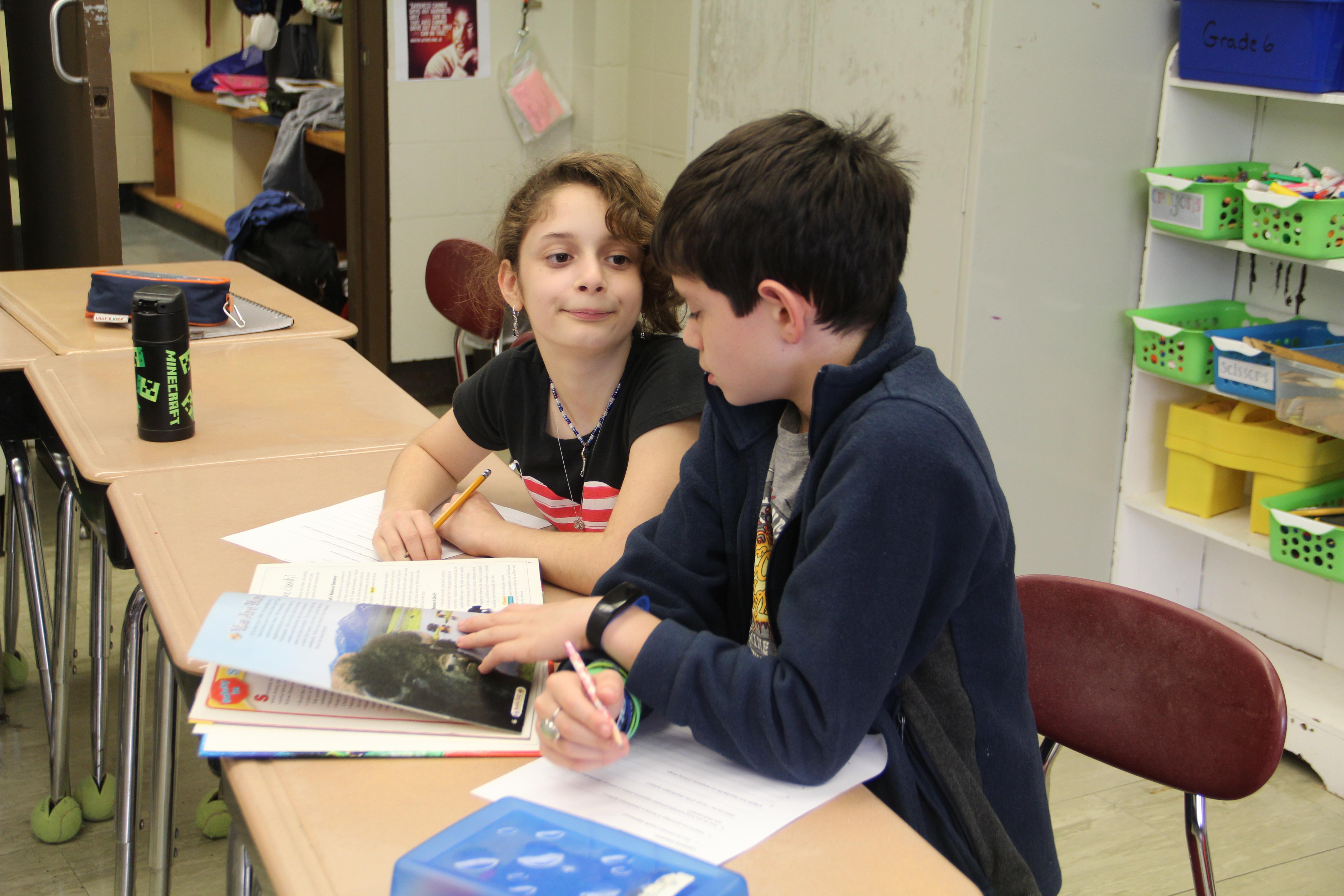 Park Lower School students