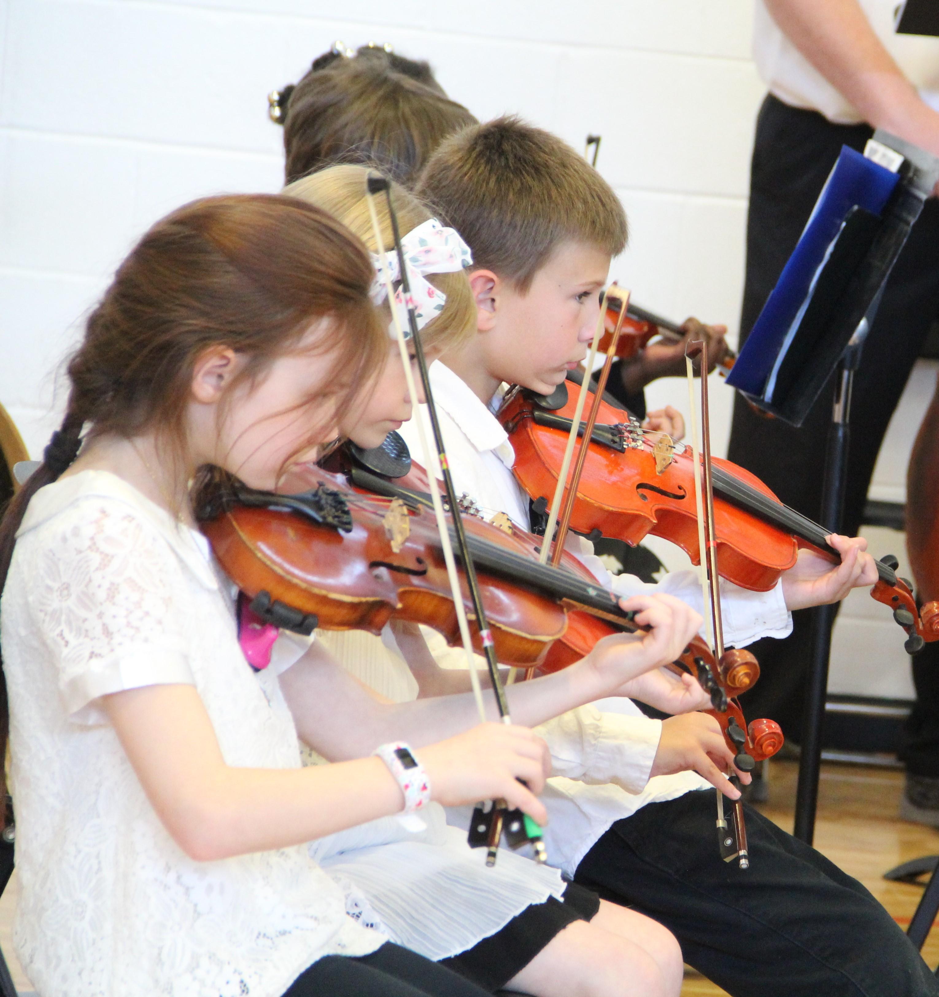 Student Sylvia Ginsburg concert